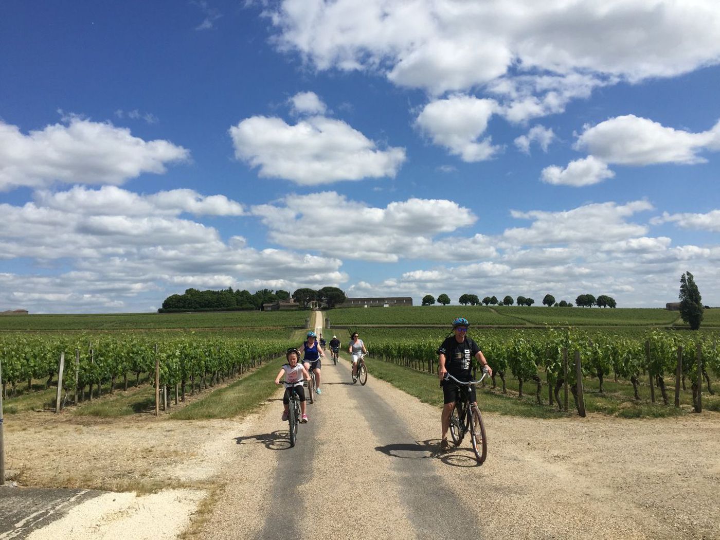 E-bike wine tour in France