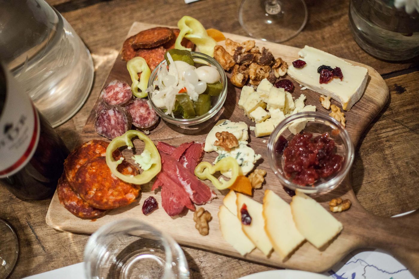 A photo of Hungarian Wine, Cheese & Charcuterie Tasting in Budapest