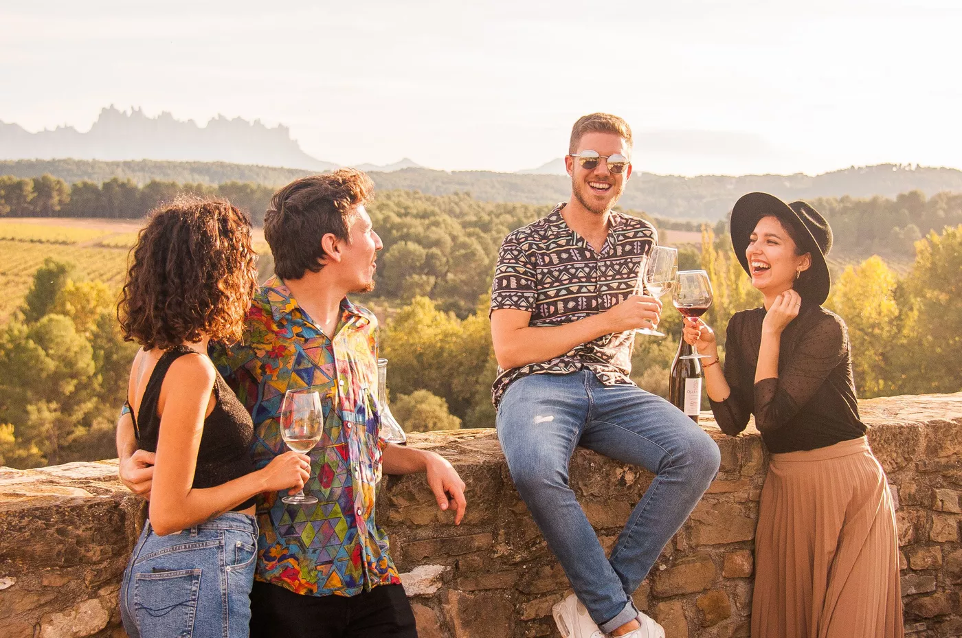 Group tour to Montserrat