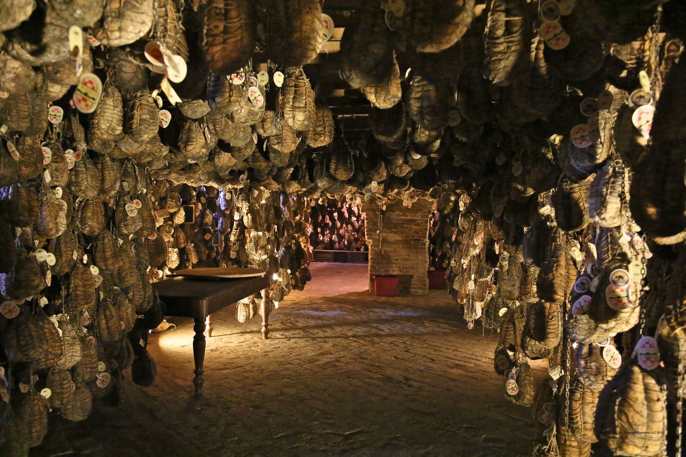 Culatello di Zibello ageing cellars