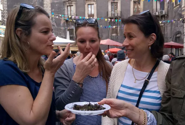A photo of Catania street food and fish market tour