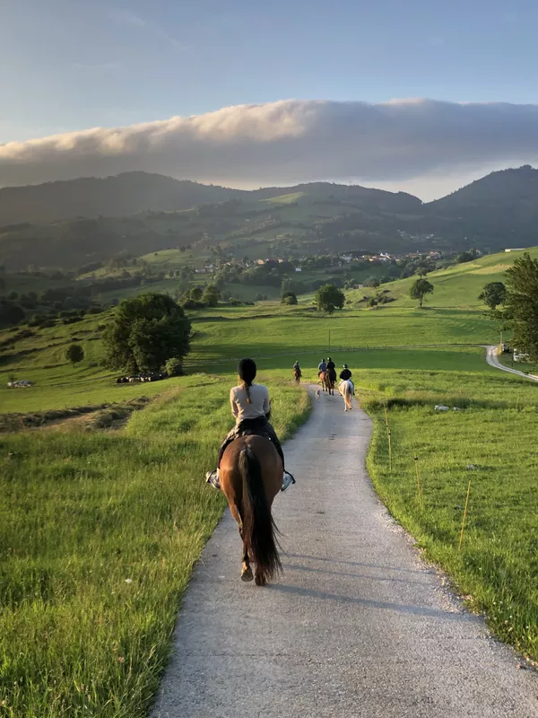 A photo of Horseback Riding and Wine Tasting in Cantabria